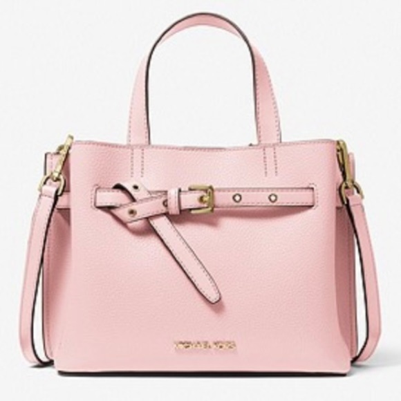 Michael Kors Handbags - 🌷BRAND new michael kors blush pink small pebbled leather satchel crossbody bag